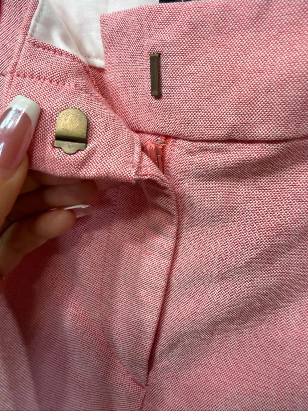 J.Crew Size 4 Pink 100% Cotton Chino Shorts 5” Inseam